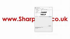 Sharp XE-A207 - How to program a graphic logo on your receipt & PC-link software installation