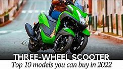 Top 10 Three-Wheel Scooters for Safe and Dynamic City Commutes (Electric & ICE Models)