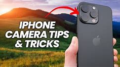 iPhone 15 & 15 Pro (Max) | 20 Camera Tricks & HIDDEN FEATURES!