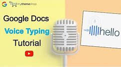 Learn Voice Typing With Google Docs - Free Speech to Text Software by Google