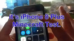 iPhone 8 Plus 64GB Minecraft test in 2021! Max Graphics. 32/8 Chunks.