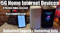 T-Mobile 5G Home Internet vs NRadio 5G Modem Router : Fast Speeds at Home