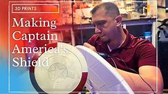 Making Captain America Shield with 3D Printing