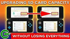 Upgrading Nintendo 3DS SD card without losing everything