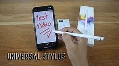 Universal Stylus Pen Unboxing and Connect with iPhone | Hoco Pencil PH26