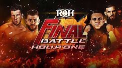 ROH Final Battle 2020: Hour One!
