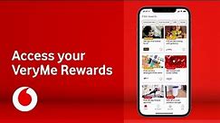 Access your VeryMe Rewards | My Vodafone app | Vodafone UK