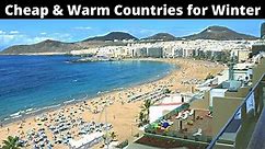 10 Cheap & Warm Countries to Move in Winters (Snowbirds)