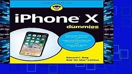 Best product  iPhone X For Dummies (For Dummies (Computer/Tech))