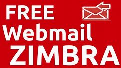 Webmail Zimbra de Free.fr
