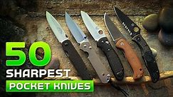50 Sharpest Pocket Knives For EDC