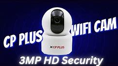 CP Plus Wifi Camera || CP Plus E35A - 3MP Camera Review #2024 || Motion Detection and Night View