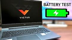 Hp Victus | BATTERY TEST | 8 Months Old Laptop