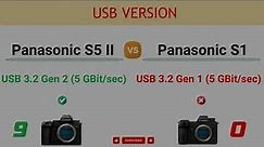 Panasonic S5 II vs S1 Comparison: 12 Reasons to buy the S5 Mark II and 7 Reasons to buy the S1