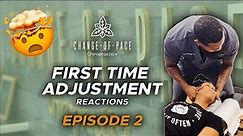 Atlanta Chiropractor *INTENSE* Cracks - First Time Adjustment Episode 2 (Full Video)
