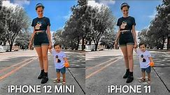 iPhone 12 Mini Vs iPhone 11 Camera Comparsion...