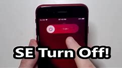 iPhone SE 2 (2020) How to Turn OFF & Restart!