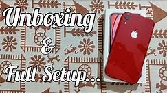 iPhone XR | Unboxing | Full Setup