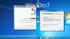 Win10to7 - a windows 10 Mod that looks and sounds like Windows 7