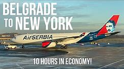 Long Haul with Air Serbia | Belgrade to New York in Economy | Should you be worried?