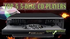 Top 5 Best 5-Disc CD Players | Compact Disc Carousel Auto Changer for Home Stereo