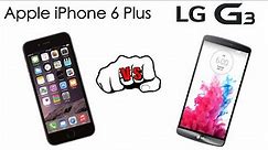 Apple iPhone 6 Plus vs LG G3