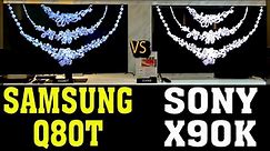 Samsung Q80T vs Sony X90K | Samsung Q80T vs Sony X90J | Samsung Q80T QLED TV Review | Sony X90K