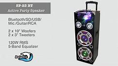 Dolphin Audio SP-23 BT - Active DJ Party PA Speaker