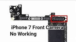 How to Fix iPhone 7 Front Camera Not Working | Motherboard Repair