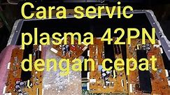 Cara pengecekan plasma TV LG dengan mudah, ( eaasy way to repair plasma TV )