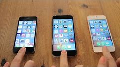 iPhone SE vs. iPhone 6S vs. iPhone 5S: frente a frente [video]