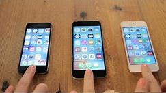 iPhone SE vs. iPhone 6S vs. iPhone 5S: frente a frente [video]