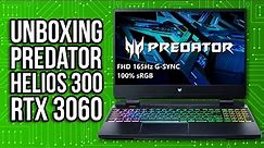 Acer Predator Helios 300 LIVE UNBOXING (Dead laptop) - RTX 3060, i7-12700H, 165 hz FHD