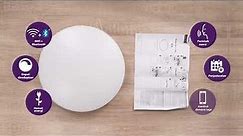 Philips Smart Wi-Fi LED - Adria Ceiling Unboxing