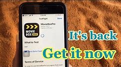 Get It Now! MovieBox PRO - iOS 12 - 12.1 ( No Jailbreak )