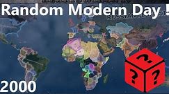 Random Modern Day! Countries Pick Random Focus! Hoi4 Timelapse