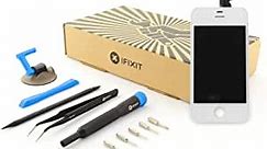 iFixit Screen Compatible with iPhone 4S - Repair Kit - White