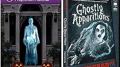 AtmosFX Ghostly Apparitions and 5.5’ x 9 Feet Hologram Rear Projection Screen Bundle (DVD)
