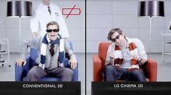 LG Cinema 3D TV- Battle of the glasses- Test 2