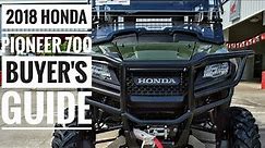 2018 Honda Pioneer 700 Model Lineup Explained / Differences | UTV / Side by Side Buyer's Guide