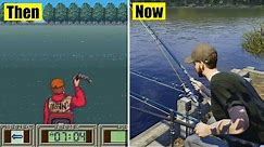 Evolution of Fishing games (1988-2021)