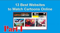 13 Best Websites to Watch Cartoons Online - Part 1