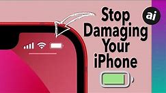 Stop DAMAGING Your iPhone's Battery! How to Maintain Battery Health!
