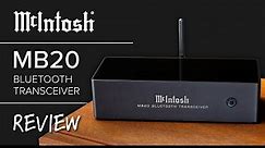 McIntosh MB20 Bluetooth Transceiver Review & Use Cases | Enter the World of Streaming!