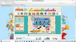 Nick Jr (2010-2015) Website Gameplay