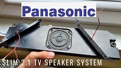 Suprisingly good! | Panasonic 2.1 Plasma TV Speaker System Test