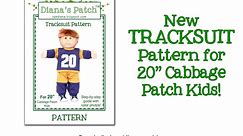 Tracksuit pattern for 20" Cabbage Patch Kids is now available in my etsy and ebay shops. @cpkdiana #cpkdiana #forsale #tracksuits #handmadewithjoann #tracksuit #pattern #pdfpattern #31tracksuit #31tracksuit #pdfpattern #tracksuit #pattern #cabbagepatchkidsdoll #cabbagepatchkidscollector #cabbagepatchkidsdolls #cabbagepatchdolls #cabbagepatchdoll #cabbagepatchkid #cabbagepatch #cabbagepatchkids | Diana's Patch