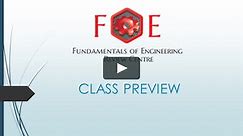 Fundamentals of Engineering Exam Preparation (Other Disciplines)