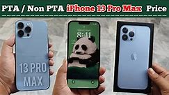 iPhone 13 Pro Max Price 🇵🇰 | Should You Buy iPhone 13 Pro Max in 2024? | PTA / Non PTA iPhone 13 Pro