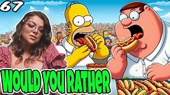 Homer Simpson Vs Peter Griffin, Las Vegas Bar Fights, Would You Rather | Ft Comedian Jozalyn Sharp